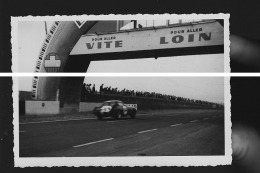 GUEUX REIMS CIRCUIT ANNEES 50 PHOTOS REPRODUCTION 10  X 15 CM LES ORIGINAUX SONT EN MA POSSESSION - Grand Prix / F1