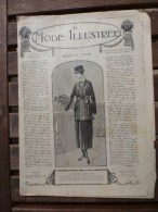 9 Juin 1918 LA MODE ILLUSTREE   ( Belles Gravures De Mode; Etc) - Unclassified