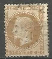 France - F1/073 - Type Napoleon III Lauré - N°28A Obl. - 1863-1870 Napoleon III With Laurels