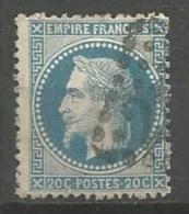 France - F1/079 - Type Napoleon III Lauré - N°29A Obl. - 1863-1870 Napoléon III Con Laureles