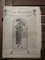 5 Mai 1918 LA MODE ILLUSTREE   ( Belles Gravures De Mode; Etc) - Unclassified