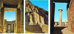 Egypt Abu Simbel And Luxor ... XF266-8 - Temples D'Abou Simbel