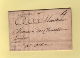 De Pamiers - Courrier De 1775 - 8 Ariege - 1701-1800: Precursors XVIII