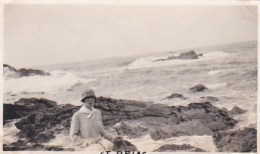 Saint Briac (35) Dans Les Rochers, 5 Photos Amateurs , Vacances 1926 - Places