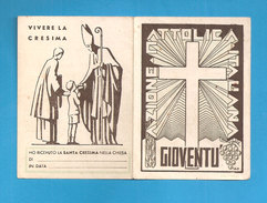 TESSERA AZIONE CATTOLICA ITALIANA GIOVENTU'   - 1938 DIOCESI MAZARA DEL VALLO - Tessere Associative