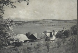 Institut St-Nicolas - Drognens - Siviriez, Fbg - Carte 15 X 10,5 - Timbre De 1949, Pont-digue à Mélide "25" - Siviriez