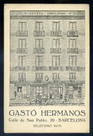 Cpa D' Espagne Barcelone Barcelona - Gasto Hermanos - Calle De San Pablo , 20 -- Hôtel Imperial   NCL25 - Barcelona