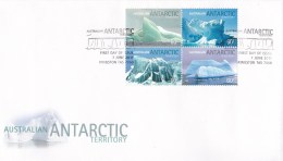 Australian Antarctic 2011 Icebergs FDC - FDC