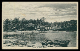 SÃO TOMÉ E PRÍNCIPE - Praia Sant'Anna  Carte Postale - Sao Tome Et Principe