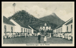 SÃO TOMÉ E PRÍNCIPE - Dependencia Agua- Jzé S.Thomé  Carte Postale - Santo Tomé Y Príncipe