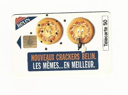 12 / 94 F536 CRACKERS BELIN 50 U  SO3 DN  A + 8 N° LASERS 9 CHIFFRES JG SUR LA 2EME UTILISÉE - Variëteiten