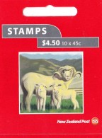 New Zealand 2005 Farmyard Animals - Sheep Mint Booklet - Markenheftchen