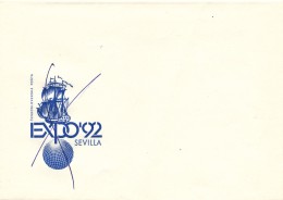 L1181 - Czechoslovakia (1992) EXPO 92 Sevilla (SPECIMEN - First Day Cover) Strikethrough Printing! - 1992 – Sevilla (Spanje)