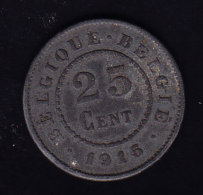 BELGIUM MORIN CAT N° 433 SUP  1915 (M03) - 25 Cent
