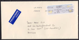 2013 - FRANCE - Cover + ATM COLOMBEY - 2000 Type « Avions En Papier »