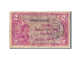 Billet, République Fédérale Allemande, 2 Deutsche Mark, 1948, KM:3b, B - Autres & Non Classés