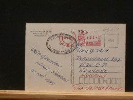 64/684   CP   BRAZIL  FLAMME ROUGE - Briefe U. Dokumente