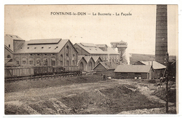 FONTAINE LE DUN (76) - La Sucrerie - La Façade - Ed. Debit De Tabac Gabfoler - Fontaine Le Dun