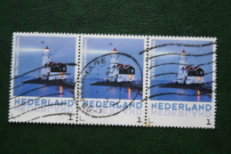 Vuurtoren Lighthouse Leuchtturm Phare Marken Gestempeld / USED NEDERLAND / NIEDERLANDE - Francobolli Personalizzati