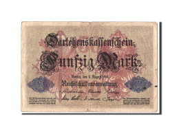 Billet, Allemagne, 50 Mark, 1914, 1914-08-05, KM:49b, B - 50 Mark