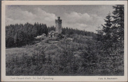 D-98716 Elgersburg - Berggaststätte Carl-Eduard-Warte Um 1943 - Elgersburg