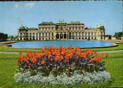 Osterreich - Postcard Circulated In 1972 - Vienne -  Belvedere - 2/scans - Belvedere