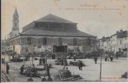 CPA TARN Circulé CASTRES Marché - Carmaux