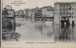 CPA TARN Circulé CASTRES Moulin Publicité Publicitaire Voir Scan - Carmaux