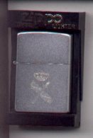 Meche-gc1. Mechero Zippo. Emblema Guardia Civil. Mate - Zippo