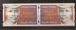 Südafrika 1997, Nr. 1086-87 100 Jahre Nationalhymne  Enoch Sontonga, Komponist Der Nationalhymne  Postfrisch Mnh ** RSA - Ungebraucht