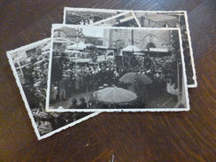 89 Yonne Cheroy Lot 3 Cartes Photos Exposition Agricole Agriculture - Cheroy