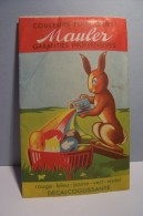 PAQUES  -- COULEURS  POUR  OEUFS  DE  PAQUES ( Feuillet Colorant )  -- Année  ??? - LAPIN - Pasqua