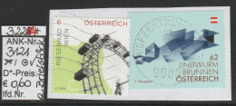 12.9.2013 - SkFM/DM "Österr. Wahrzeichen - Lindwurmbrunnen"-  O Gestempelt Auf Briefstück - S. Scan (3121o + 3224o ABs) - Gebruikt