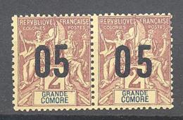 Grande Comore: Yvert 20/20A**; MNH; Se Tenant - Ongebruikt