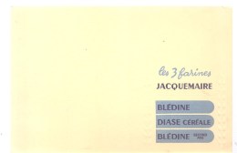 Buvard JACQUEMAIRE Les 3 Farines Blédine Diase Céréale Blédine Second Age - Produits Laitiers