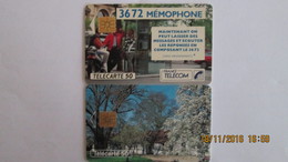 2 TELECARTES  FRANCE TELECOM - Telecom Operators