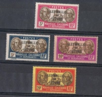 WALL-1 - WALLIS ET FUTUNA N° 62/65 Neufs** - Unused Stamps