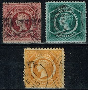 Nouvelle-Galles Du Sud - Y&T N° 32, 49, 51, Oblitérés. N° 32 Côté Droit Dents Manquantes - Used Stamps