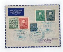 Lettre Par Avion De PRAHA Pour La France 1938 - Airmail
