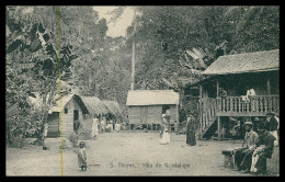 SÃO TOMÉ E PRÍNCIPE- Villa De Guadalupe ( Ed. Casa Parisiense)   Carte Postale - Santo Tomé Y Príncipe