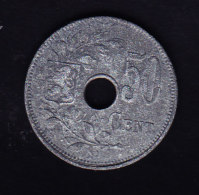 BELGIUM MORIN CAT N° 432 TTB 1918. (APB03) - 50 Centimes