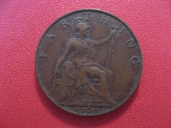 Grande-Bretagne - UK - Farthing 1906 Edward VII 3638 - B. 1 Farthing