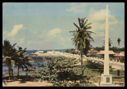 SÃO TOMÉ E PRÍNCIPE - Clube Nautico Visto Da Fortaleza. ( Cliché M. Silva Brito Nº 09) Carte Postale - São Tomé Und Príncipe
