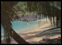 SÃO TOMÉ E PRÍNCIPE - Praia Do Precepício Na Ilha Do Principe.  Carte Postale - Sao Tome En Principe