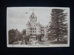 Chateau Grand-ducal De Colmar-berg   (1916)  Censorship (zensur)  Auslandstelle Trier - Colmar – Berg