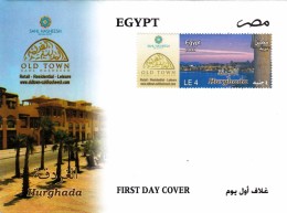 EGYPTE FDC - OLD TOWN SAHL HASHESH  - HURGHADA   / R 109 - Lettres & Documents
