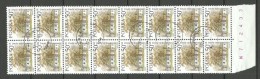 POLEN Poland Briefstück 16-block Architecture O 2016 - Used Stamps