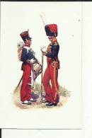 Musée  Marechal  Franchet  D'Esperey A  Alger_Infanterie De Ligne  1830 : Tambour-Major (Grande'Tenue ) Et Tambour - Musées