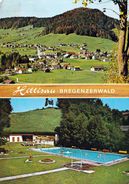 1 AK Österreich Vorarlberg * Blick Auf Hittisau Im Bregenzerwald Und Das Freibad * - Bregenzerwaldorte