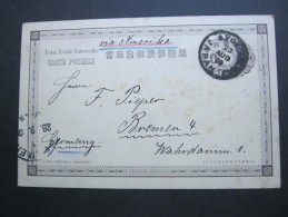 Ganzsache Mit Bild Nach Deutschland  , 2 Scan - Lettres & Documents